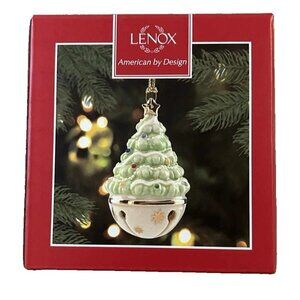 NOS Lenox Sleigh Bells Tree Ornament 2.8" #865557